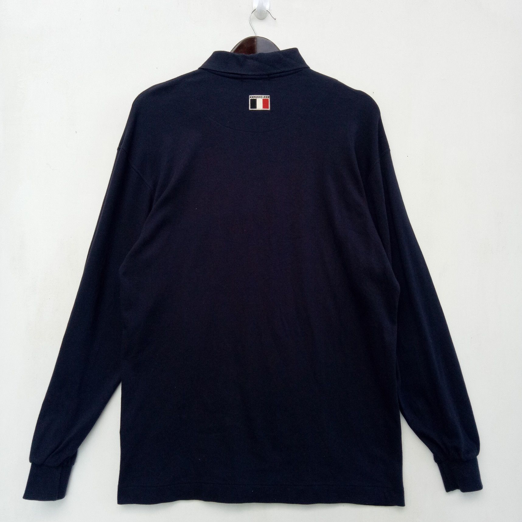 Japanese Brand × Kensho Abe KENSHO ABE sports Longsleeve polo hip hop rap shirt Size US L / EU 52-54 / 3 - 2 Thumbnail