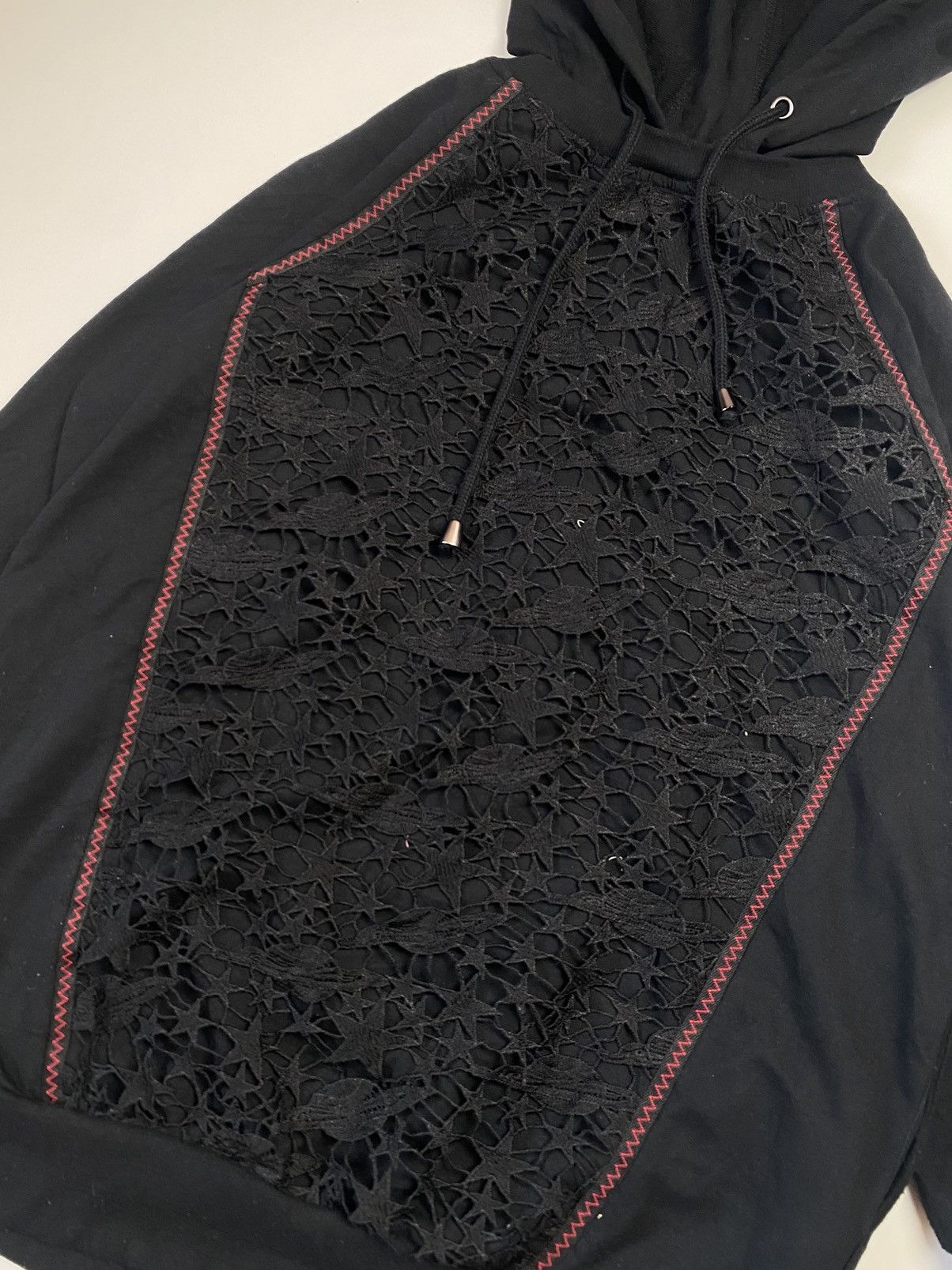 Japanese Brand 2000s Kyoko Huga - 2 Way Hoodie & Zip Hoodie Embroidery Star Size US L / EU 52-54 / 3 - 3 Thumbnail