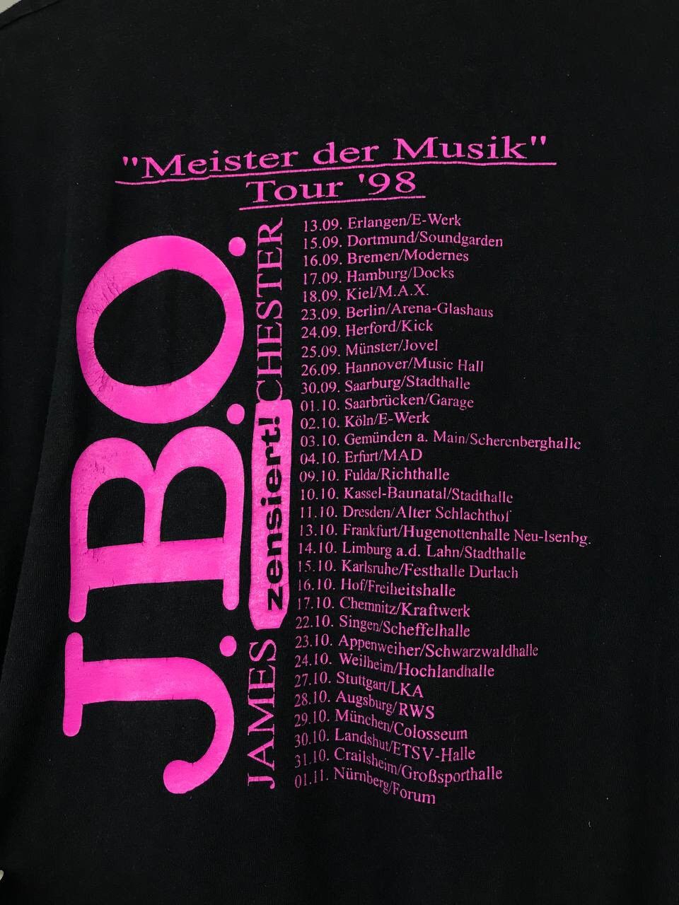 Band Tees × Vintage JBO 1998 vintage rock band tour tee Size US XL / EU 56 / 4 - 7 Thumbnail