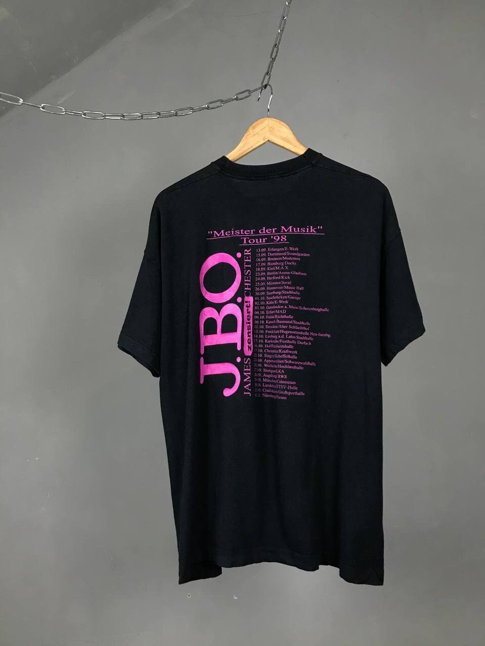 Band Tees × Vintage JBO 1998 vintage rock band tour tee Size US XL / EU 56 / 4 - 5 Thumbnail