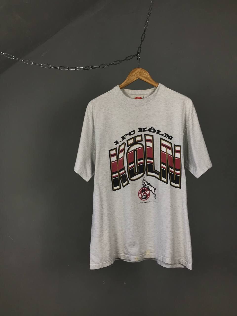 Nutmeg F.C Koln nutmeg vintage football sportwear tee Size US L / EU 52-54 / 3 - 1 Thumbnail