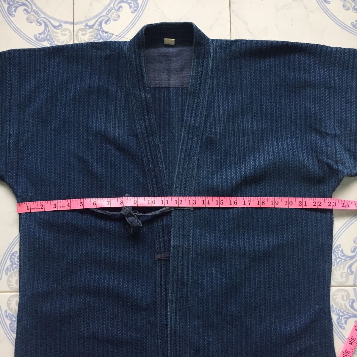Indigo Blue Indigo Noragi Japanese Kimono Streetwear MADE IN JAPAN Size US L / EU 52-54 / 3 - 21 Thumbnail