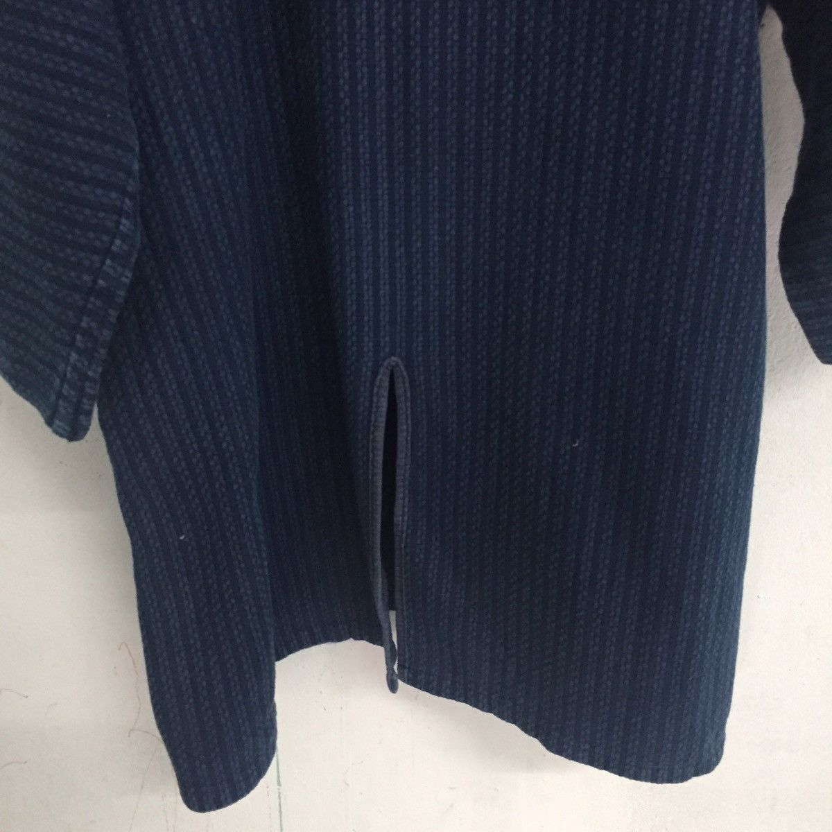 Indigo Blue Indigo Noragi Japanese Kimono Streetwear MADE IN JAPAN Size US L / EU 52-54 / 3 - 15 Thumbnail