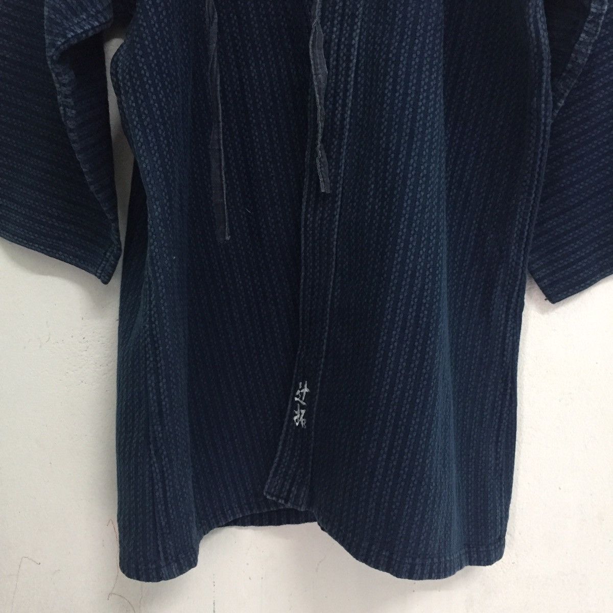 Indigo Blue Indigo Noragi Japanese Kimono Streetwear MADE IN JAPAN Size US L / EU 52-54 / 3 - 6 Thumbnail