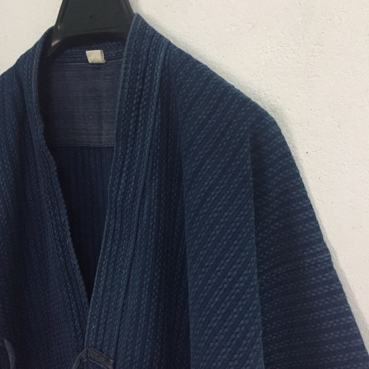 Indigo Blue Indigo Noragi Japanese Kimono Streetwear MADE IN JAPAN Size US L / EU 52-54 / 3 - 10 Thumbnail
