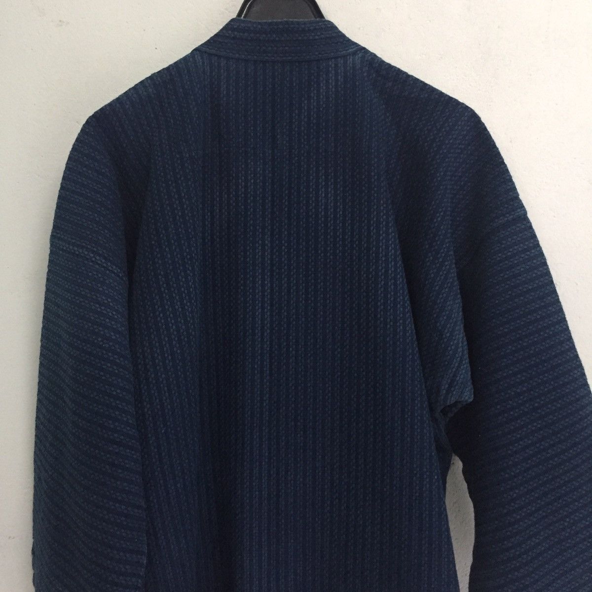 Indigo Blue Indigo Noragi Japanese Kimono Streetwear MADE IN JAPAN Size US L / EU 52-54 / 3 - 16 Thumbnail