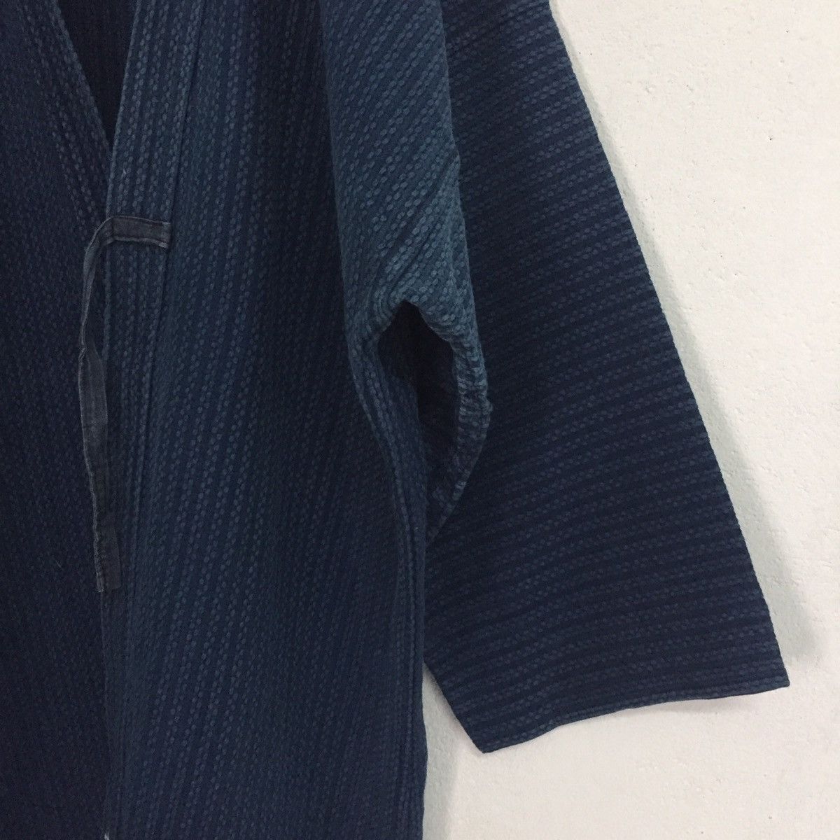 Indigo Blue Indigo Noragi Japanese Kimono Streetwear MADE IN JAPAN Size US L / EU 52-54 / 3 - 7 Thumbnail