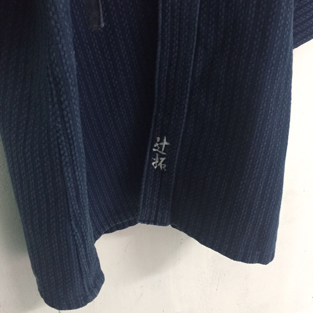 Indigo Blue Indigo Noragi Japanese Kimono Streetwear MADE IN JAPAN Size US L / EU 52-54 / 3 - 13 Thumbnail