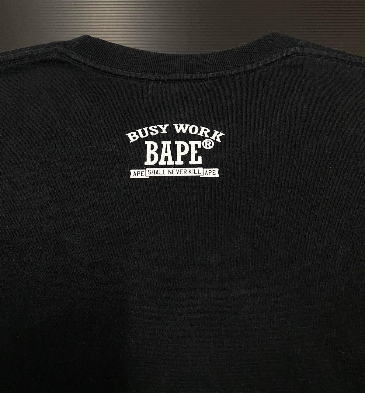 Bape × Swarovski OG 2005 A Bathing Ape Swarovski Angry Face Ape T-shirts Size US L / EU 52-54 / 3 - 2 Thumbnail