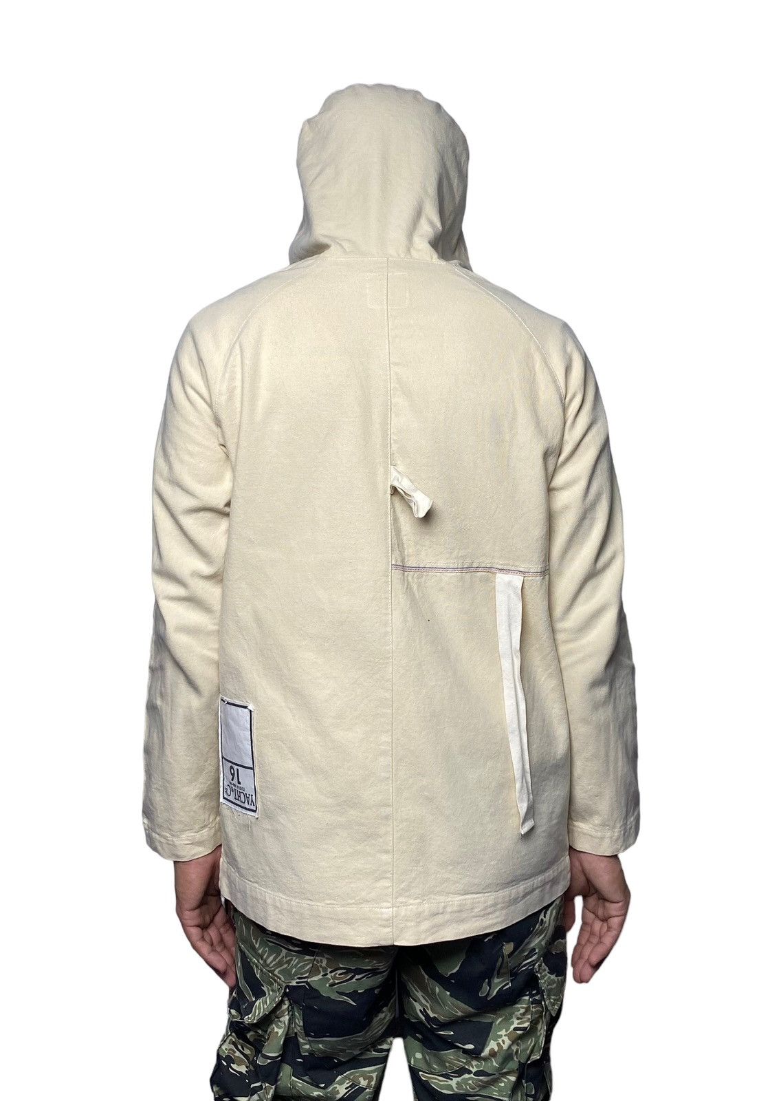 Issey Miyake × Japanese Brand × Ne-Net Ne-Net By Issey Miyake Heavy Cotton Field Hoodie Jacket Size US M / EU 48-50 / 2 - 22 Thumbnail