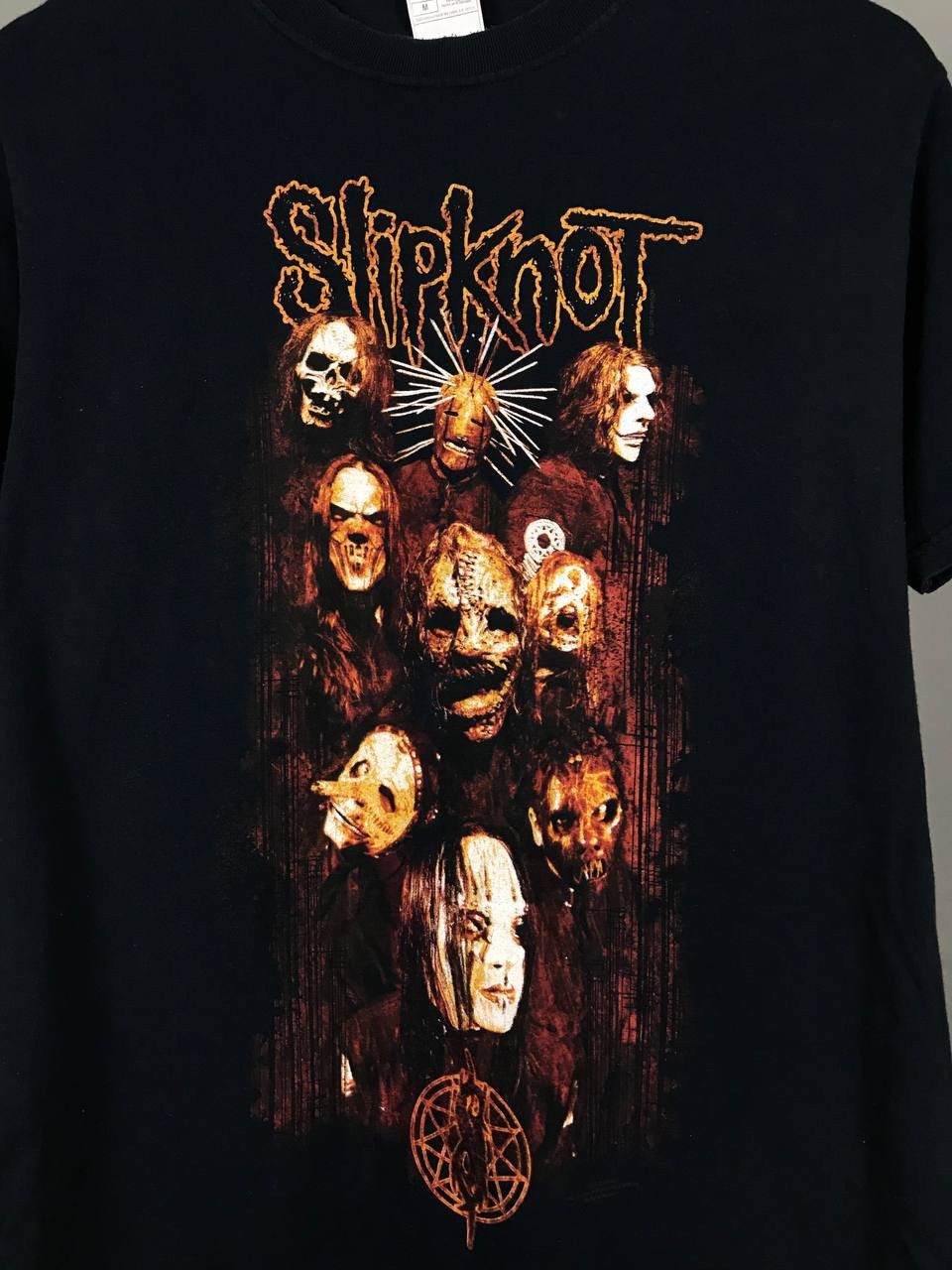 Band Tees × Slipknot × Vintage Slipknot 2007 vintage rock band overprinted tee Size US M / EU 48-50 / 2 - 4 Thumbnail