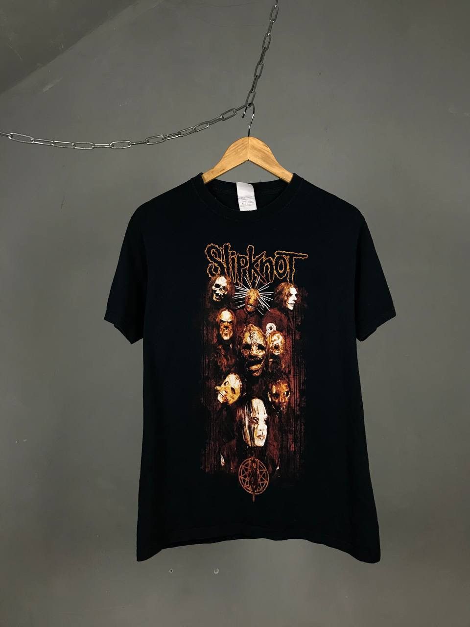 Band Tees × Slipknot × Vintage Slipknot 2007 vintage rock band overprinted tee Size US M / EU 48-50 / 2 - 1 Thumbnail