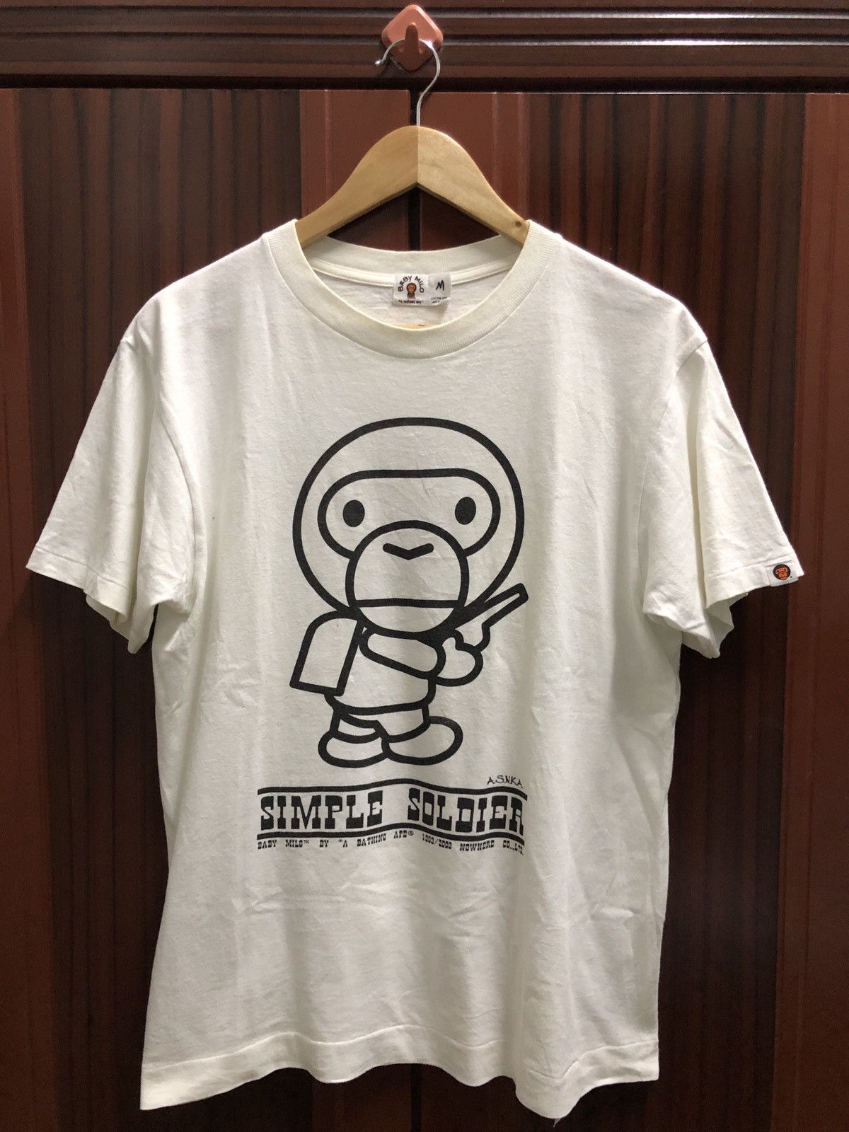 Bape Og 2003 Baby Milo Simple Soldier Ape Shall Never Kill Ape Size US M / EU 48-50 / 2 - 1 Thumbnail