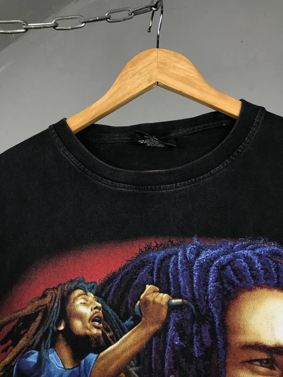 Bob Marley × Vintage Bob Marley vintage band overprinted tee Size US M / EU 48-50 / 2 - 9 Thumbnail