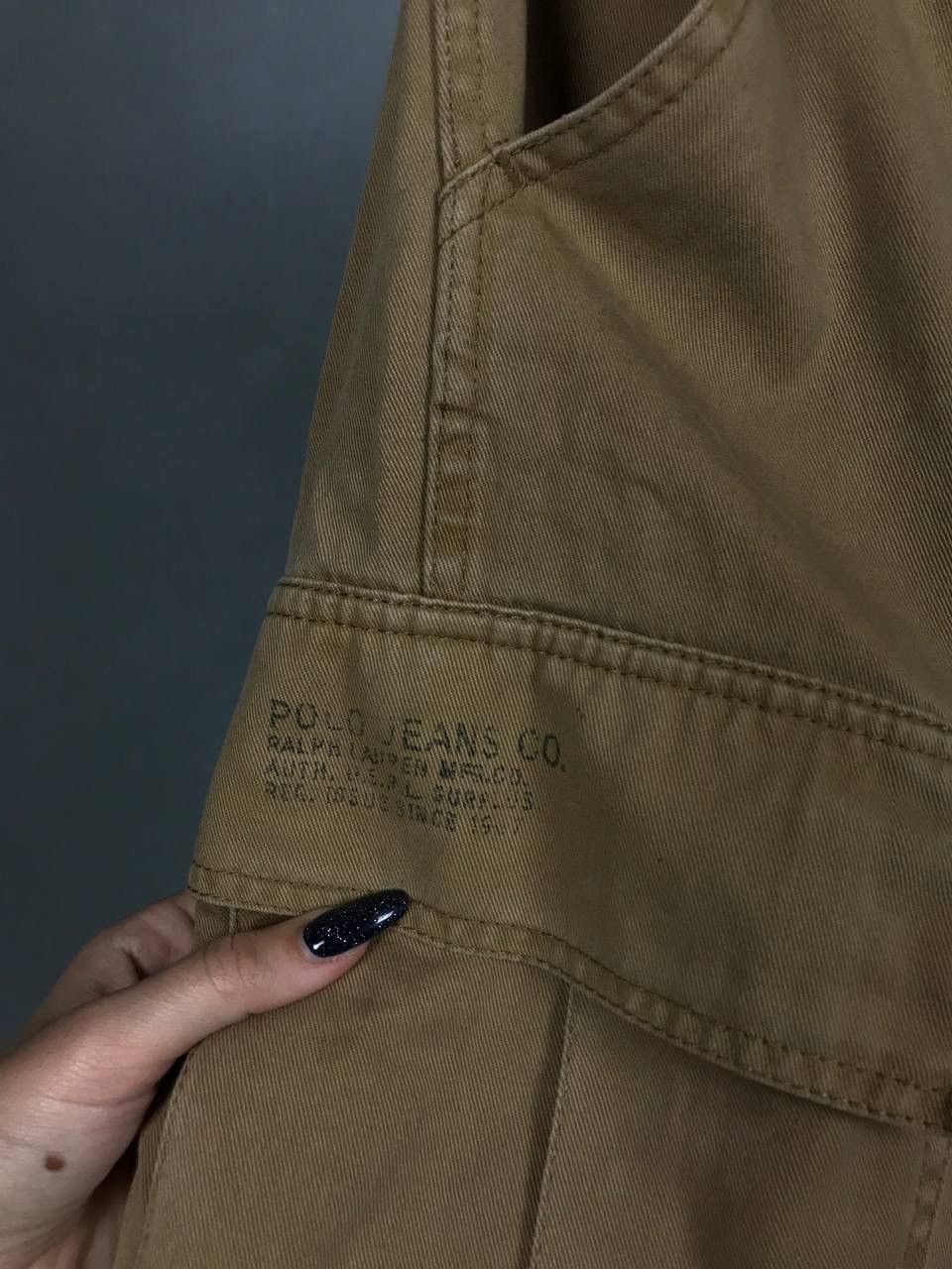 Vintage Polo Ralph Lauren Jeans luxury streetwear cargo shorts Size US 36 / EU 52 - 4 Thumbnail
