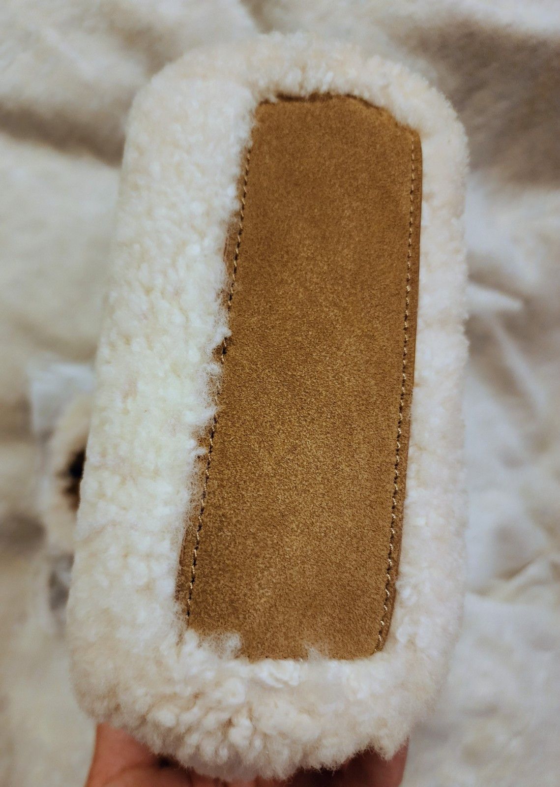 Telfar × Ugg UGG x TELFAR Small Reverse Shopper - Natural Size ONE SIZE - 4 Thumbnail