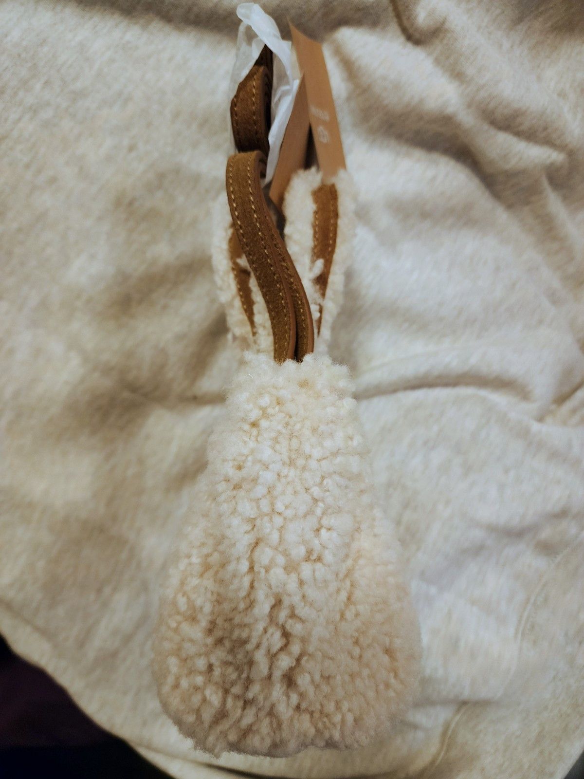 Telfar × Ugg UGG x TELFAR Small Reverse Shopper - Natural Size ONE SIZE - 5 Thumbnail