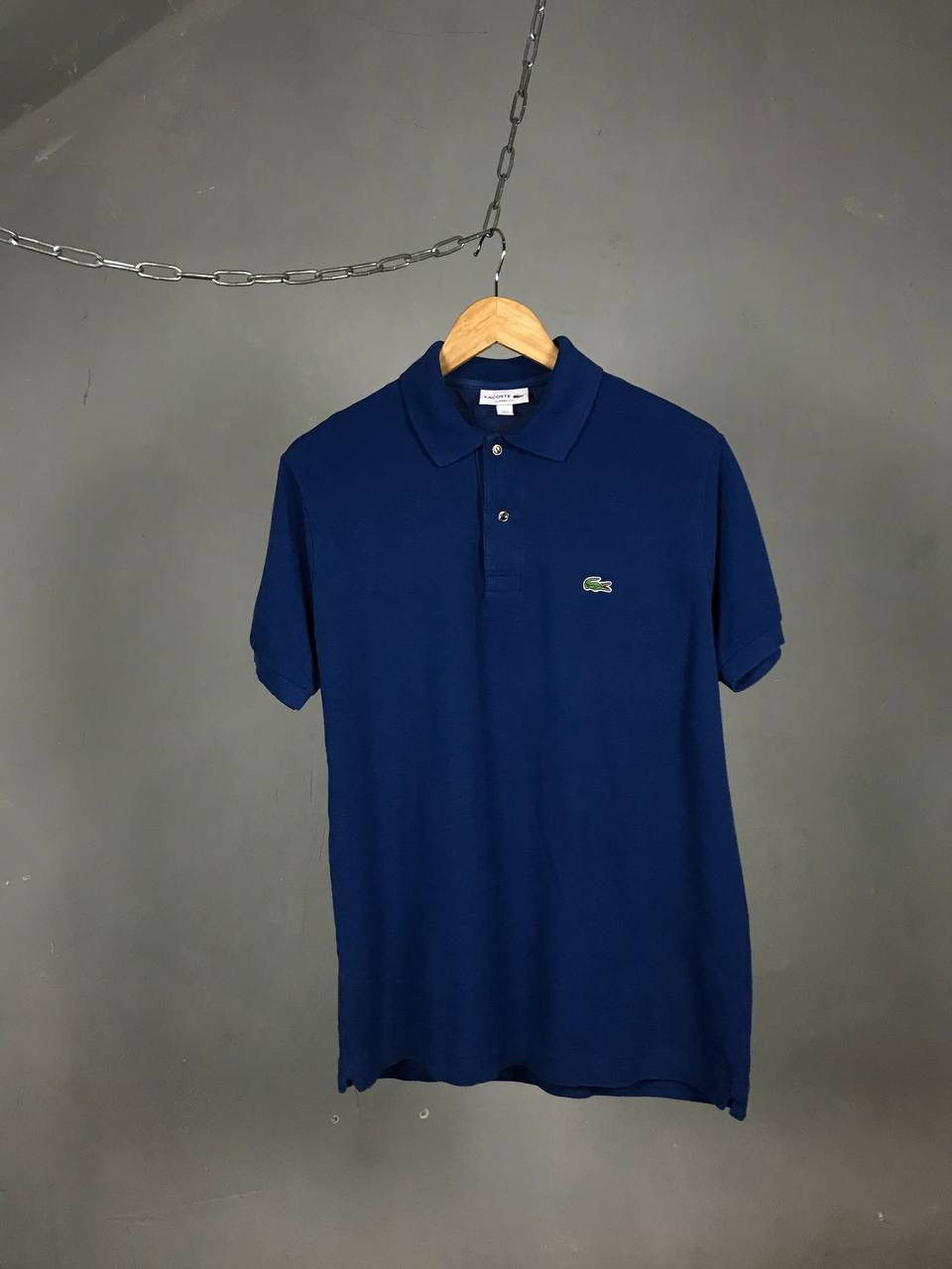 Lacoste Lacoste luxury streetwear blue polo tee Size US M / EU 48-50 / 2 - 1 Thumbnail