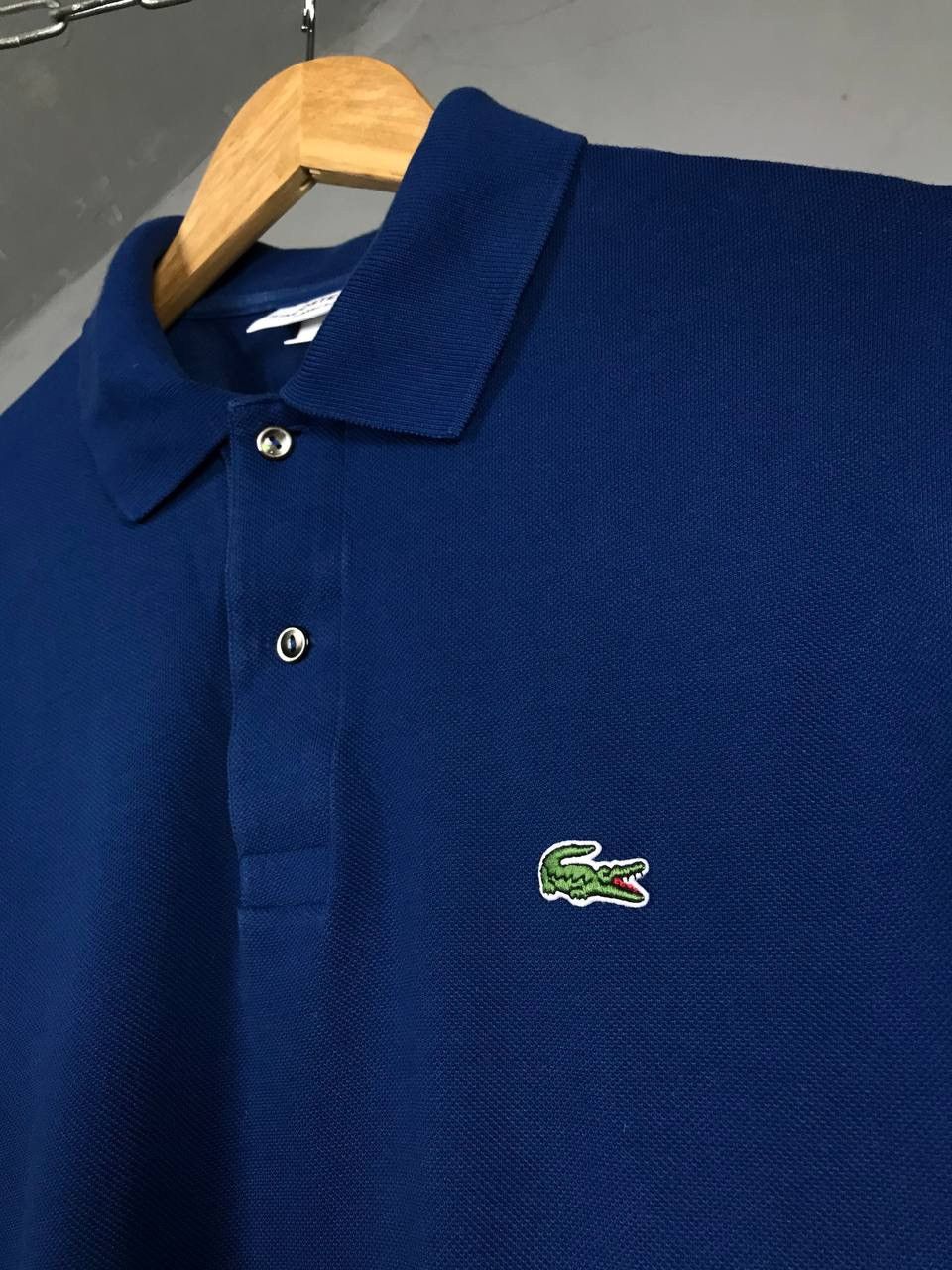 Lacoste Lacoste luxury streetwear blue polo tee Size US M / EU 48-50 / 2 - 3 Thumbnail