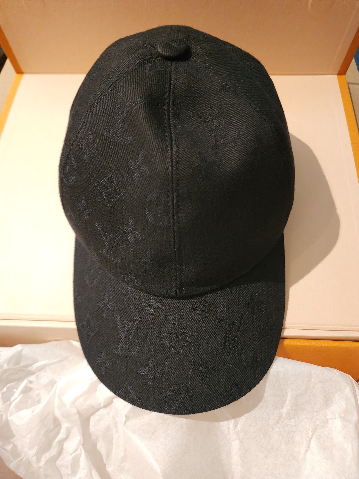 Louis Vuitton Monogram My Essential Cap, Black, L * Stock Confirmation Required