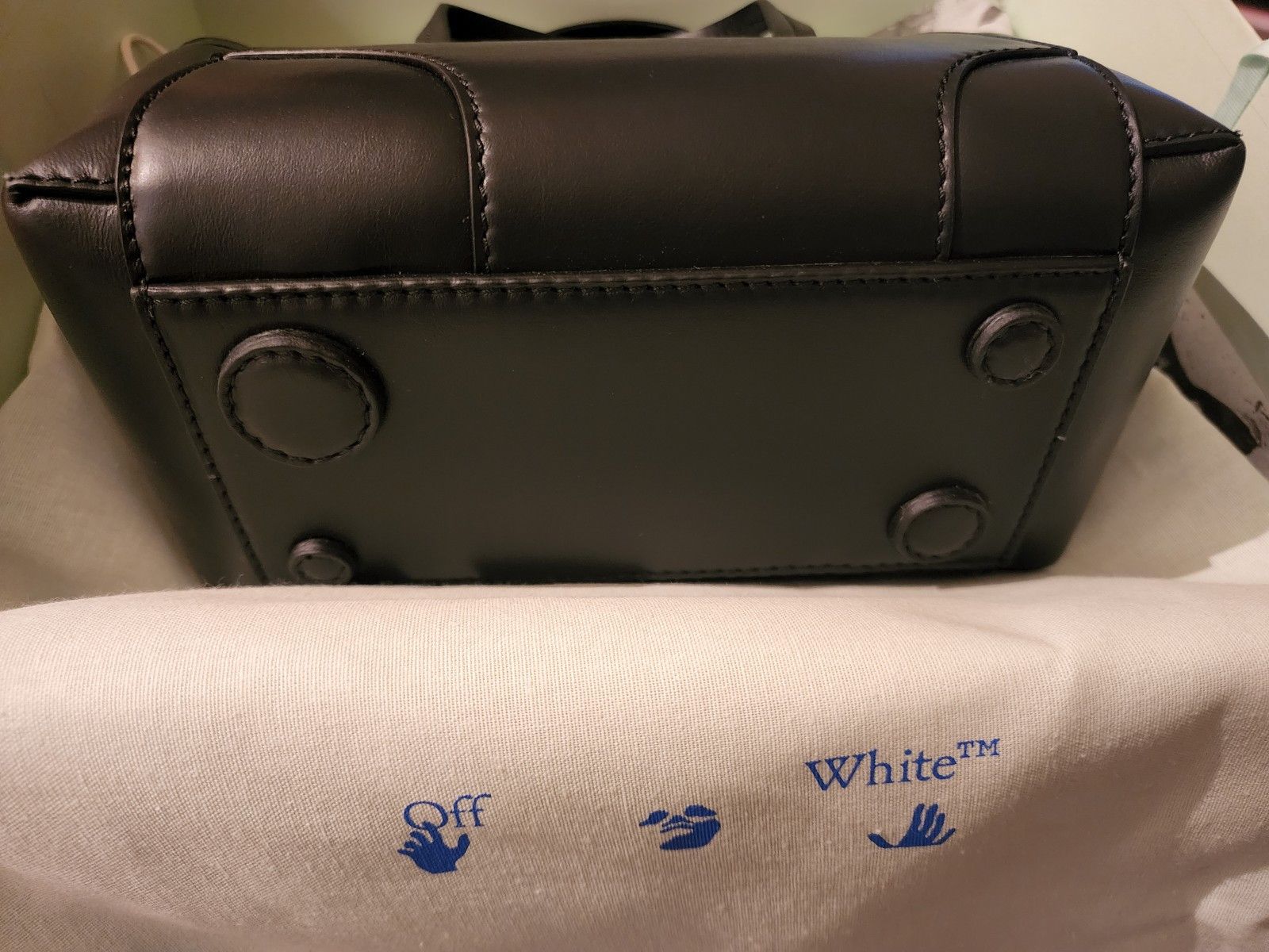Off-White Off-White Burrow 25 Tote Bag Size ONE SIZE - 9 Thumbnail