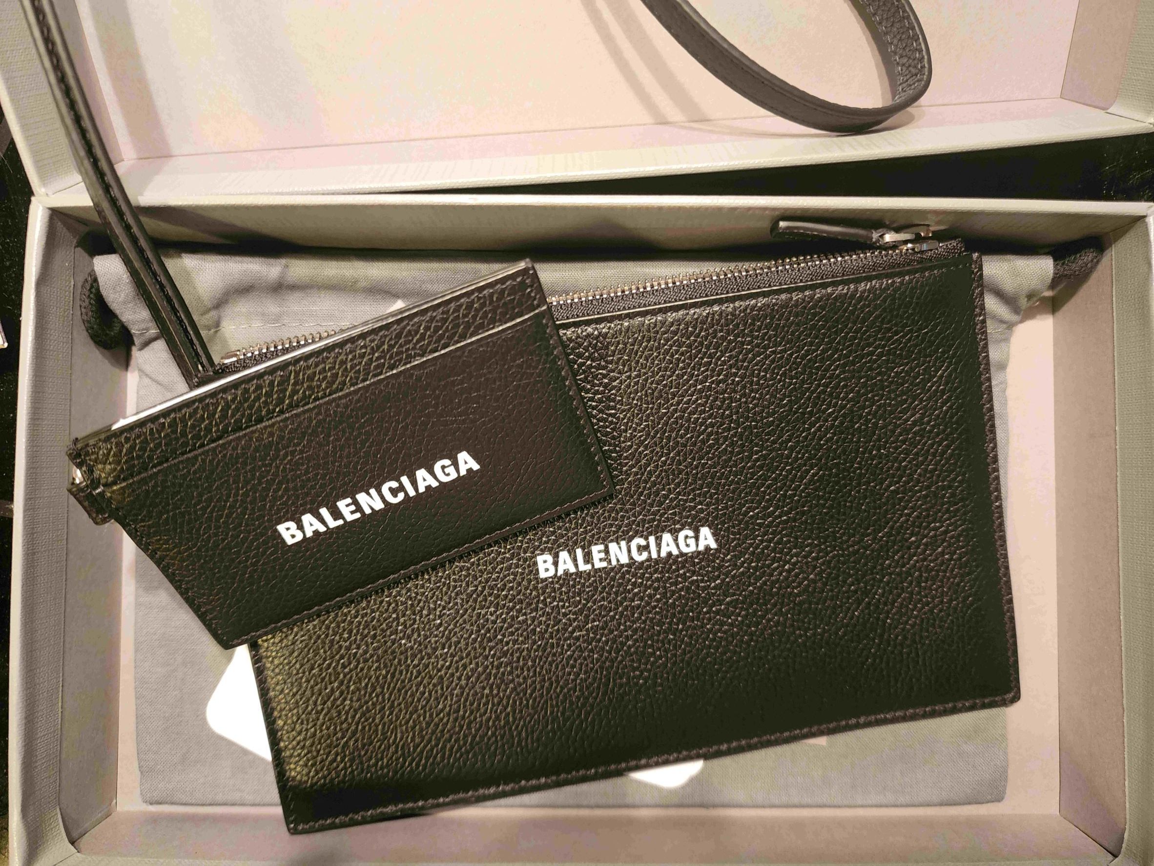 Balenciaga Balenciaga CASH POUCH WITH CARD HOLDER Size ONE SIZE - 2 Thumbnail