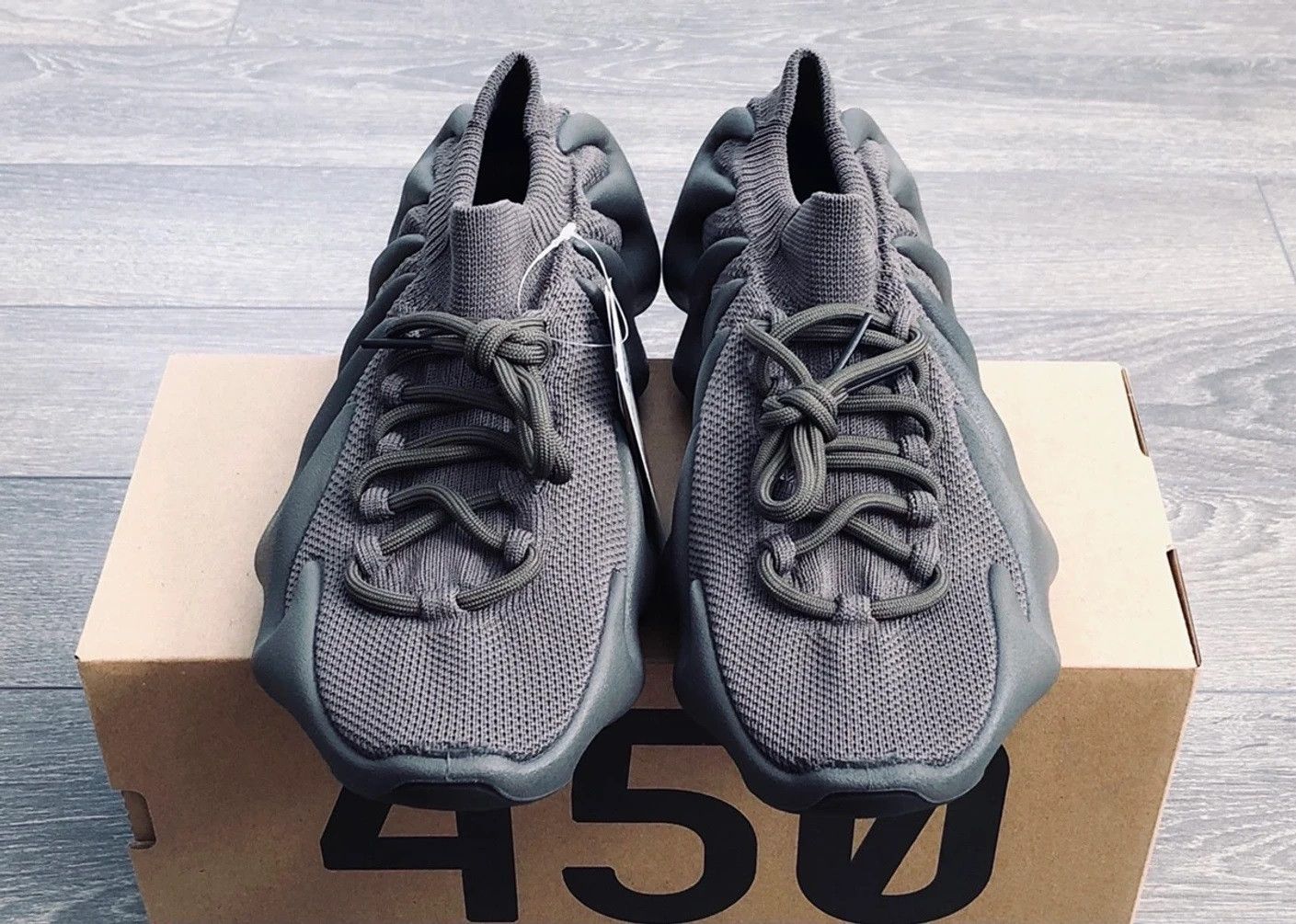 Adidas × Kanye West adidas YEEZY 450 "Cinder" sneakers Size US 11.5 / EU 44-45 - 14 Thumbnail