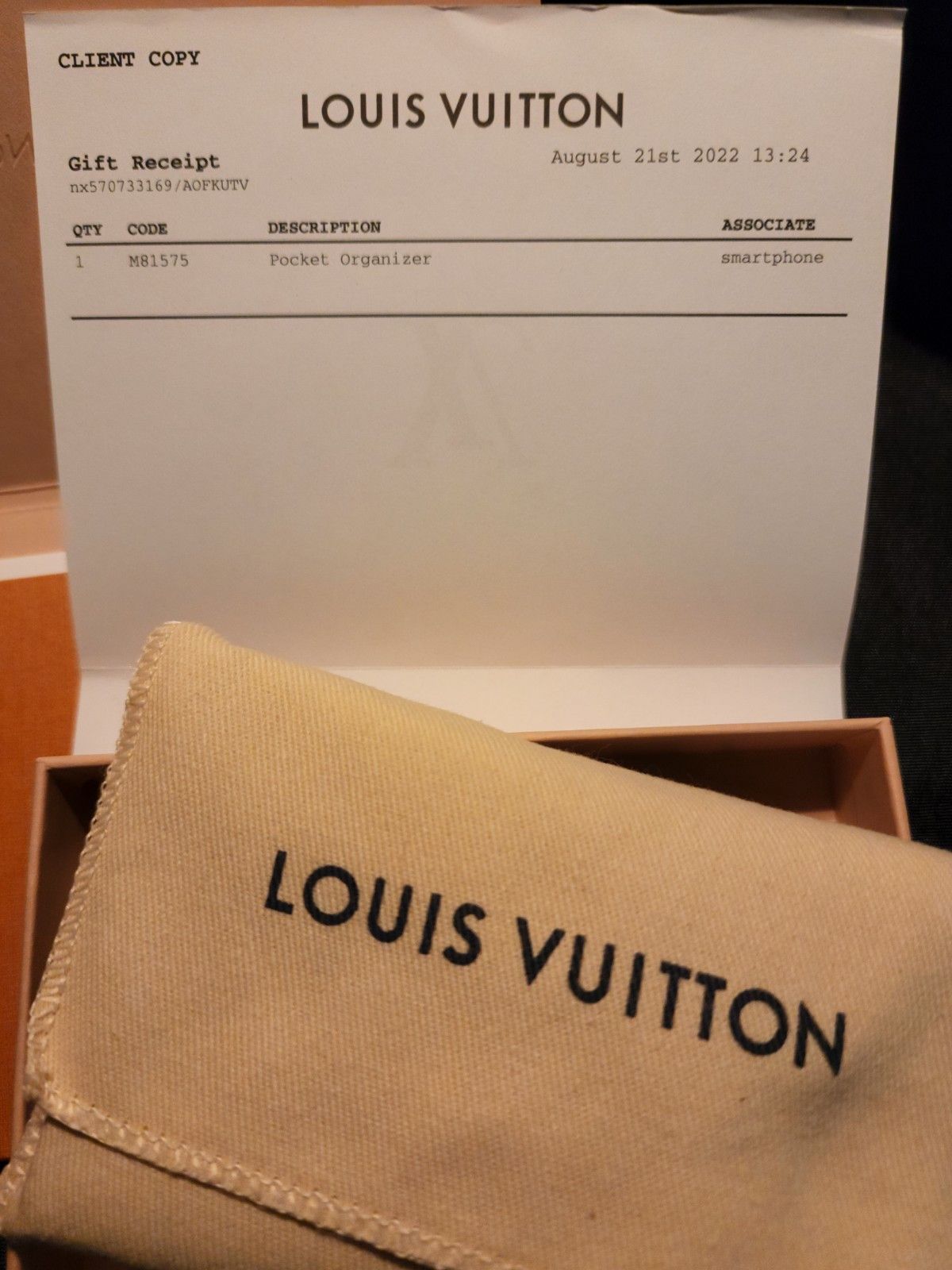 Louis Vuitton × Virgil Abloh Louis Vuitton Pocket Organizer Size ONE SIZE - 12 Thumbnail