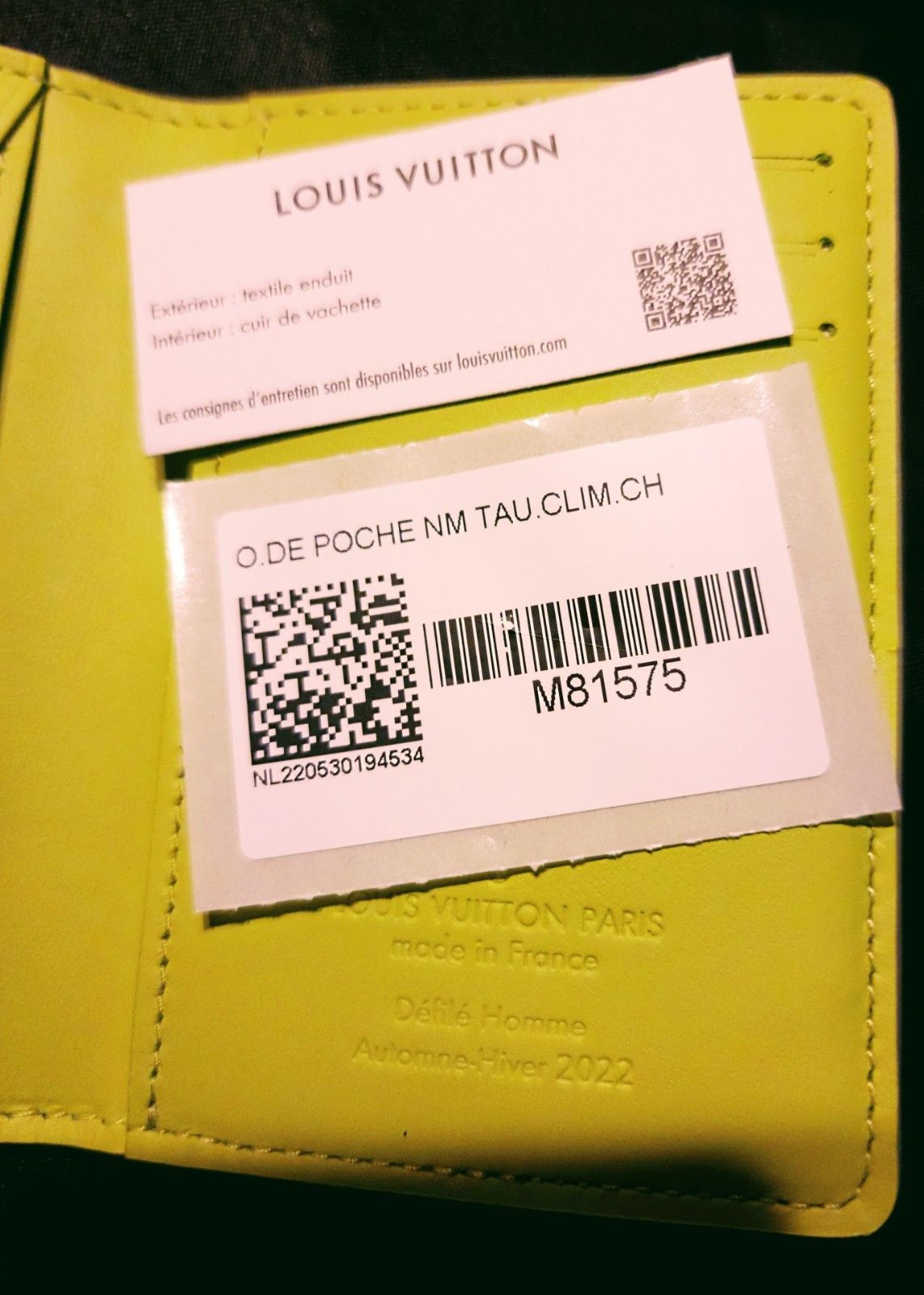 Louis Vuitton × Virgil Abloh Louis Vuitton Pocket Organizer Size ONE SIZE - 9 Thumbnail