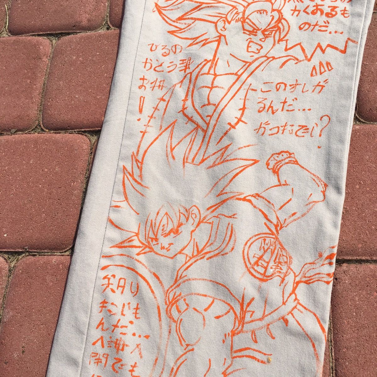 Other 1/1 custom Dragon ball Z anime straight pants Size US 36 / EU 52 - 5 Thumbnail