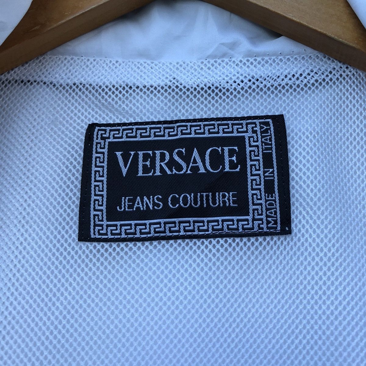 Versace × Vintage Vintage VERSACE JEANS COUTURE WINDBREAKER Vests Jacket Size US XL / EU 56 / 4 - 9 Thumbnail