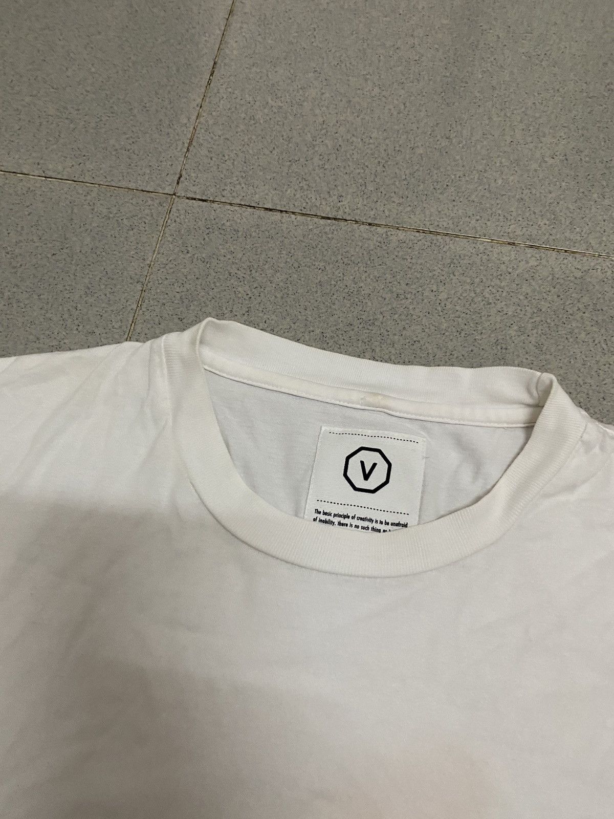 Japanese Brand × Vintage × Visvim Steals‼️Vintage Visvim Single Pocket White Tee Size US M / EU 48-50 / 2 - 4 Thumbnail