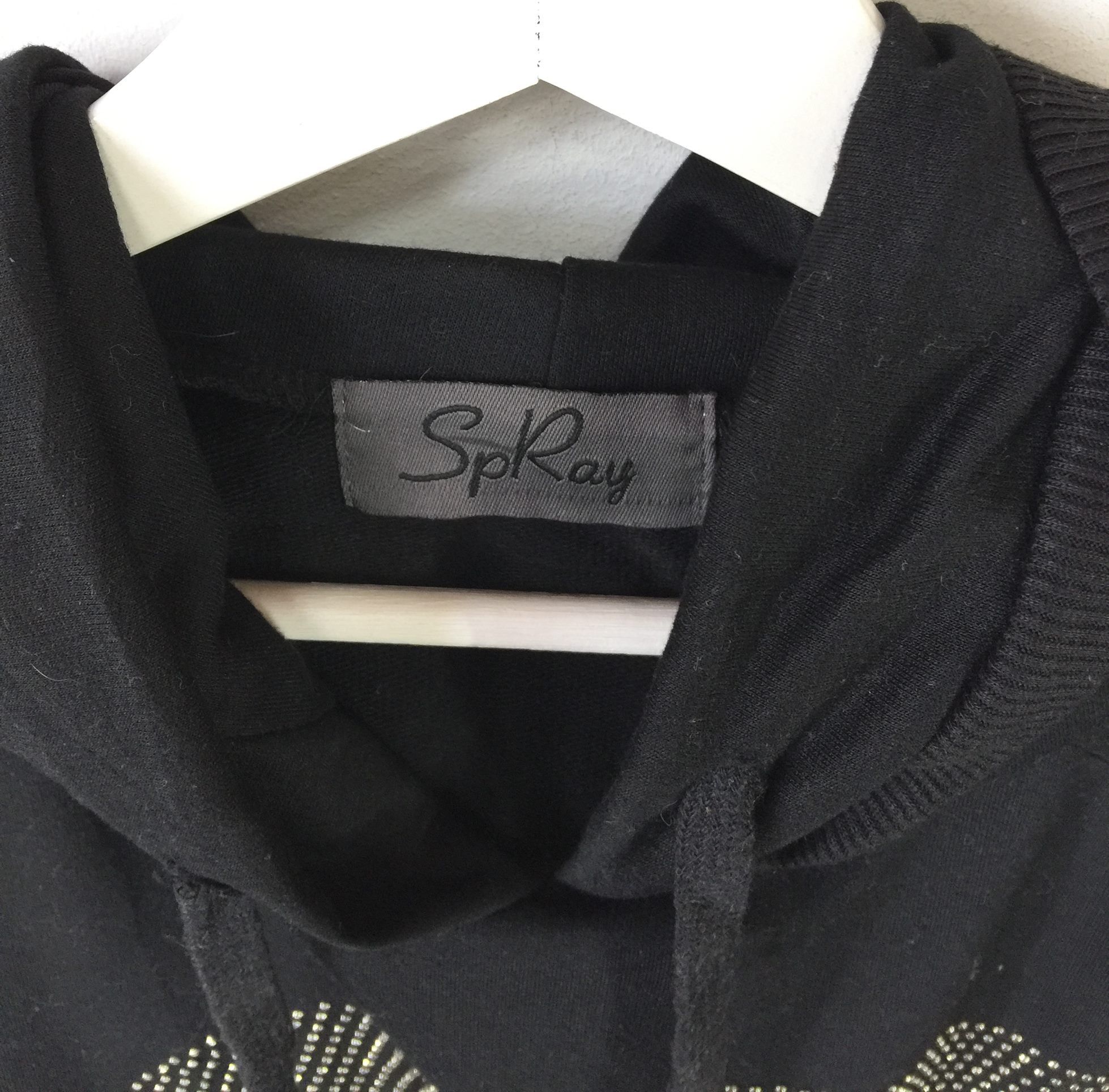 Japanese Brand SpRay skull beads embedded hoodies sweatshirt Size US L / EU 52-54 / 3 - 4 Thumbnail