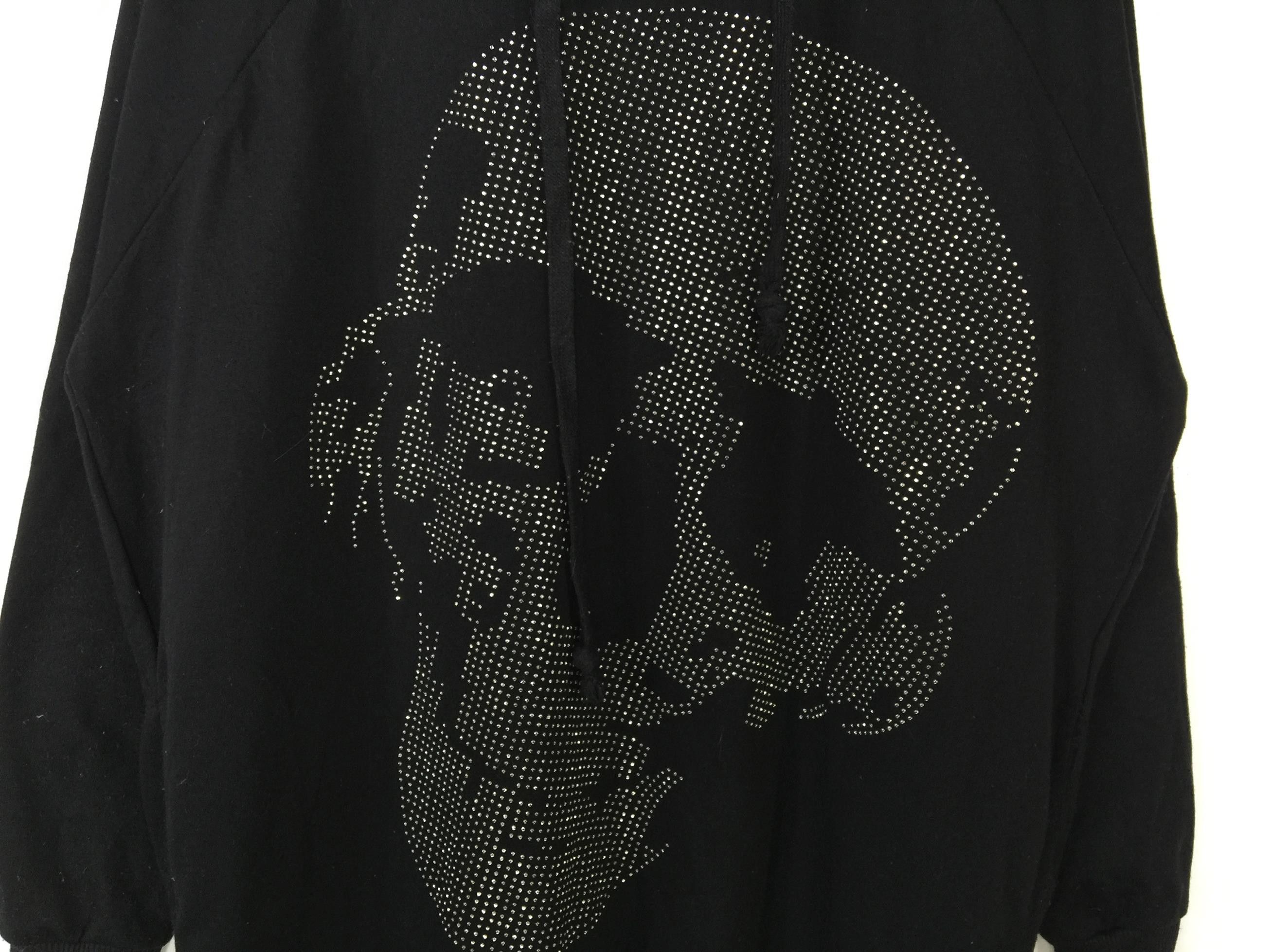 Japanese Brand SpRay skull beads embedded hoodies sweatshirt Size US L / EU 52-54 / 3 - 3 Thumbnail