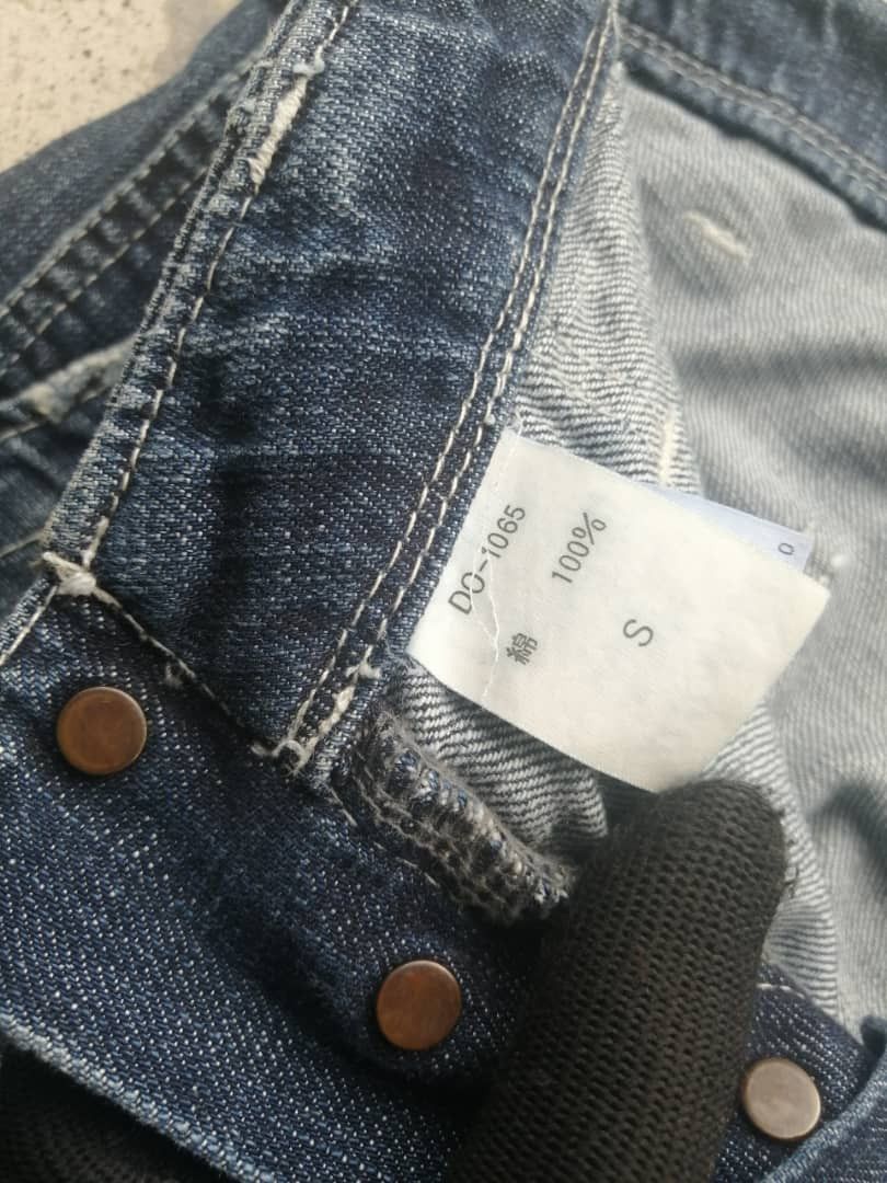 Japanese Brand Vintage Japanese Workers Denim Pants Size US 28 / EU 44 - 6 Thumbnail