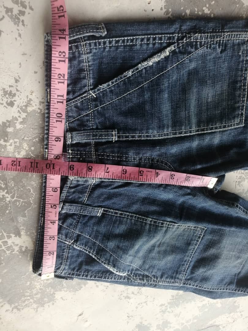 Japanese Brand Vintage Japanese Workers Denim Pants Size US 28 / EU 44 - 14 Thumbnail