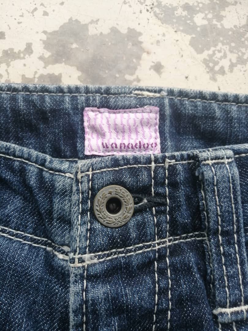 Japanese Brand Vintage Japanese Workers Denim Pants Size US 28 / EU 44 - 5 Thumbnail
