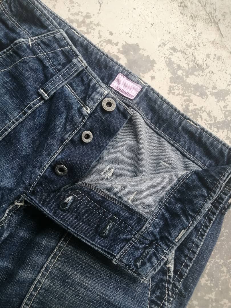 Japanese Brand Vintage Japanese Workers Denim Pants Size US 28 / EU 44 - 4 Thumbnail