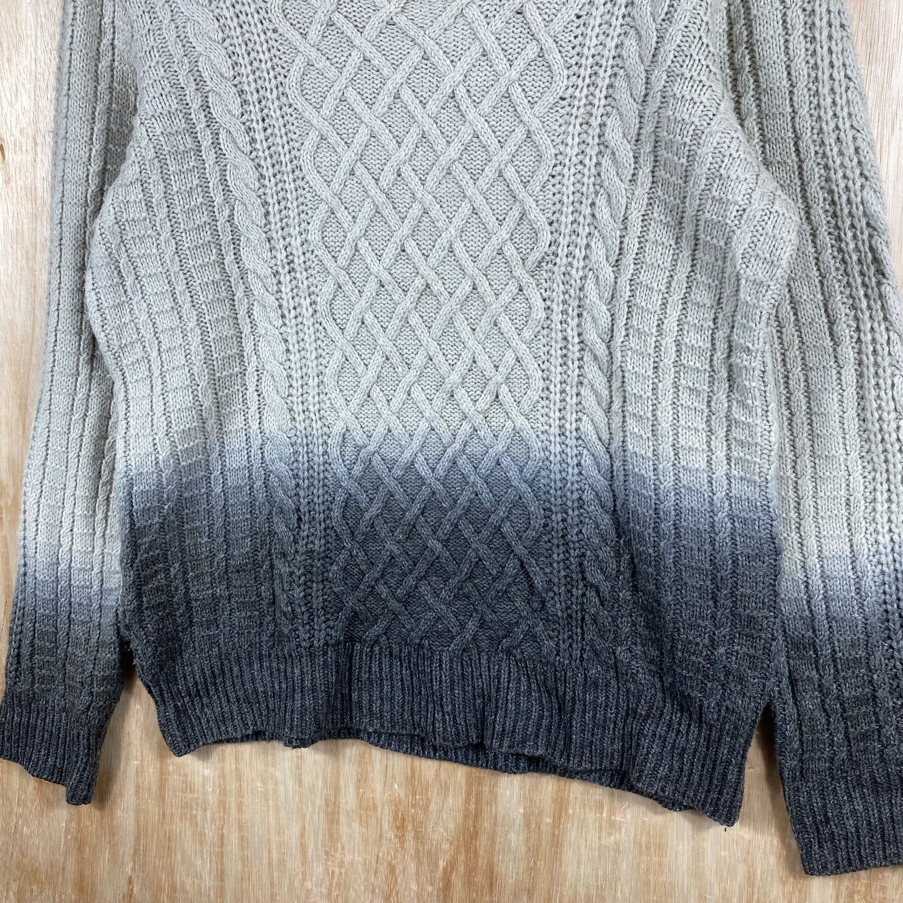 Japanese Brand Mizuiro Two Tones Knitwear Size US S / EU 44-46 / 1 - 6 Thumbnail