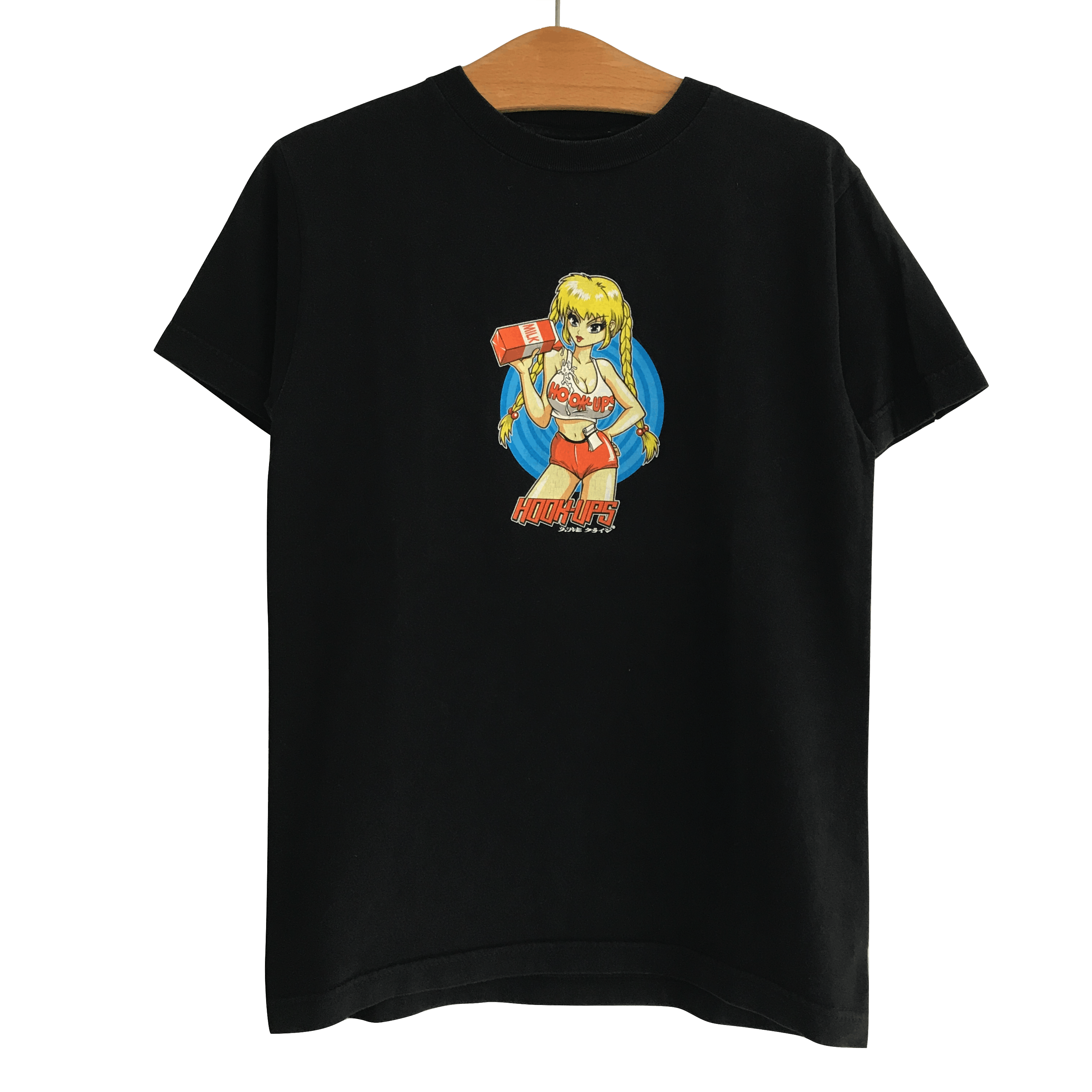 Hook-Ups Vintage Hook-Ups Hooters Milk T-shirt Size US S / EU 44-46 / 1 - 1 Thumbnail
