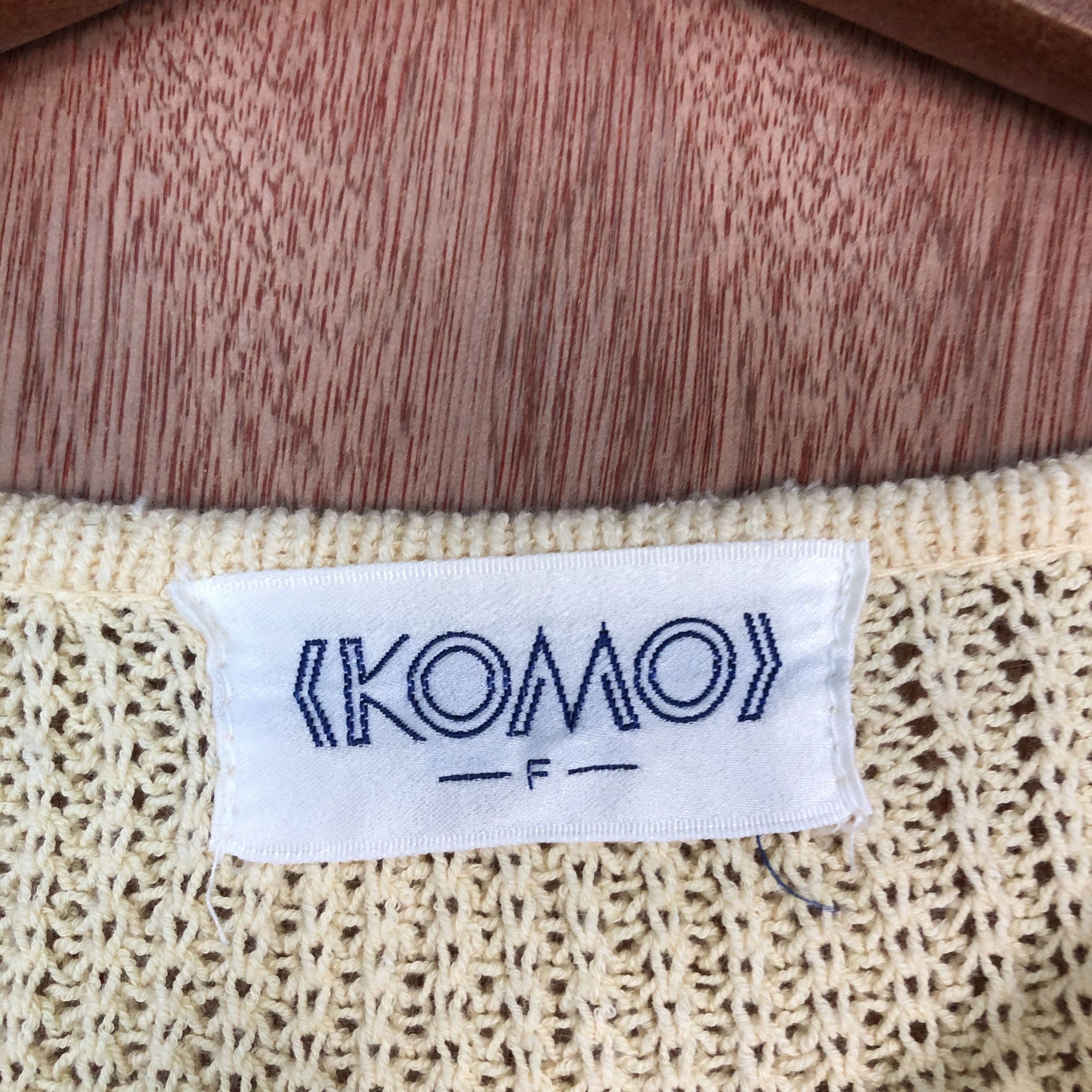 Homespun Knitwear DL Komo Brown baggy Shag Shaggy Knitwear #c565 Size L / US 10 / IT 46 - 9 Thumbnail
