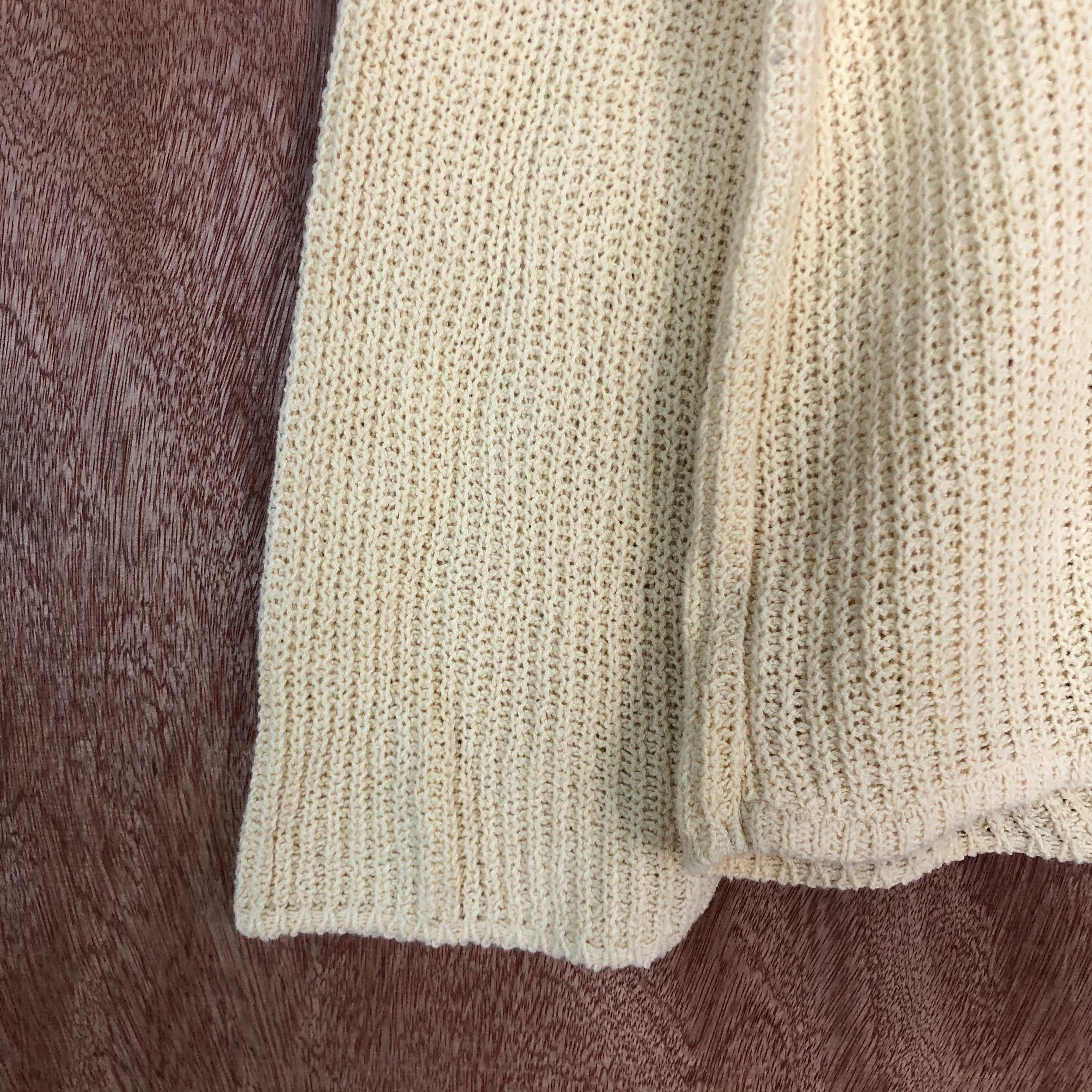 Homespun Knitwear DL Komo Brown baggy Shag Shaggy Knitwear #c565 Size L / US 10 / IT 46 - 6 Thumbnail