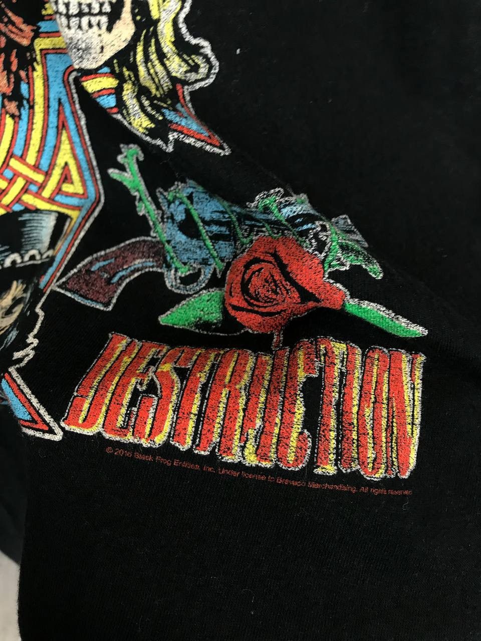 Band Tees × Guns N' Roses Guns N Roses cult rock band overprinted tour tee Size US M / EU 48-50 / 2 - 6 Thumbnail