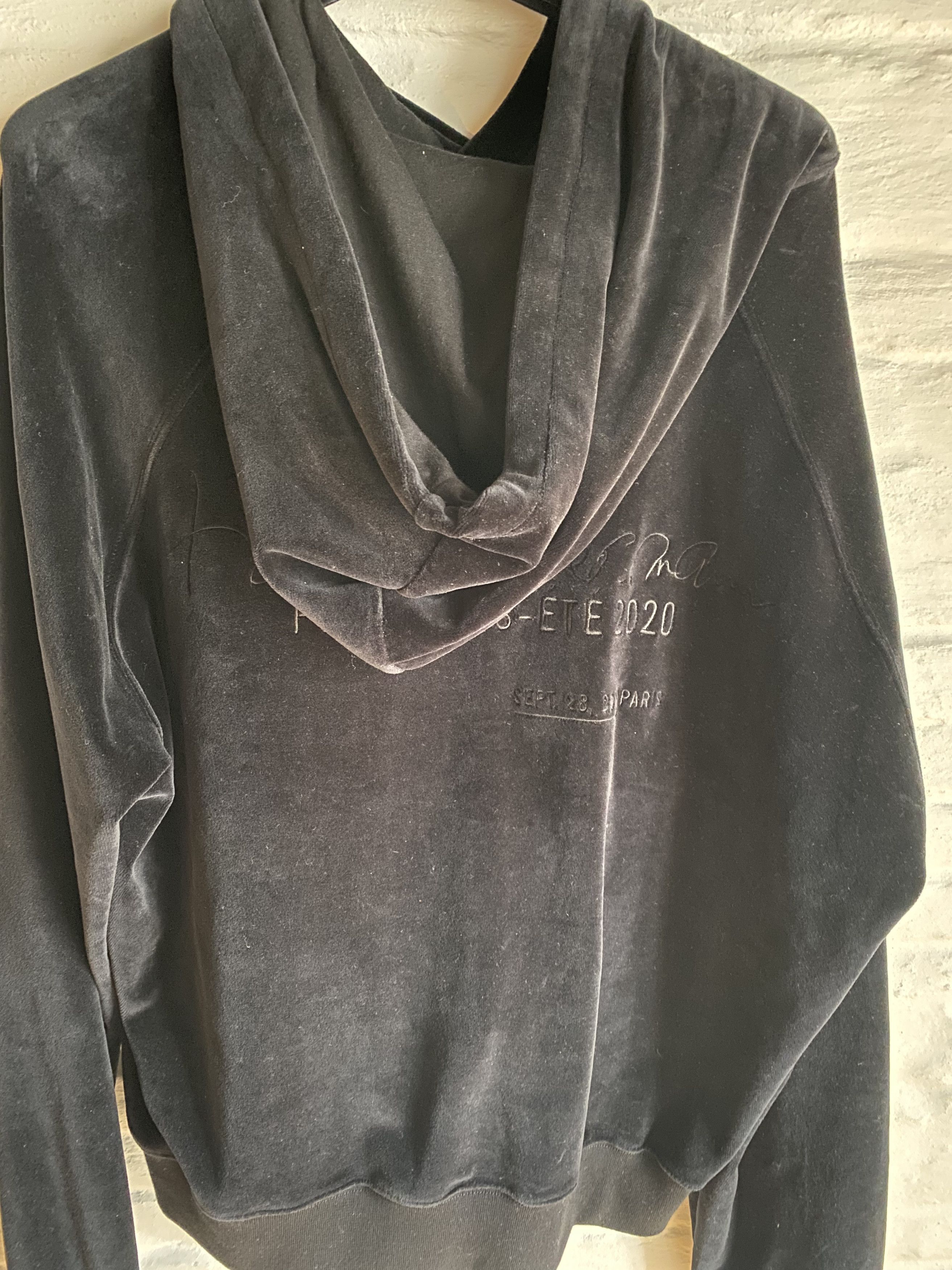 Haider Ackermann Velvet Hoodie Size XL Size US XL / EU 56 / 4 - 5 Thumbnail