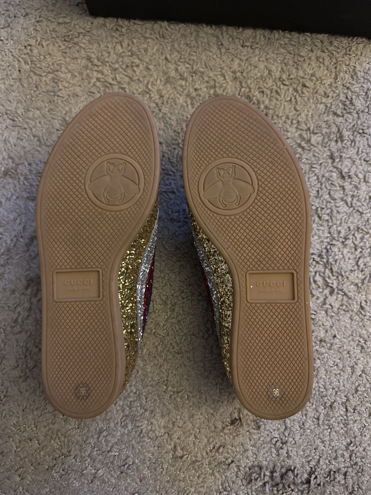 Gucci Gucci crystal limited edition sneakers Size US 6 / IT 36 - 5 Thumbnail