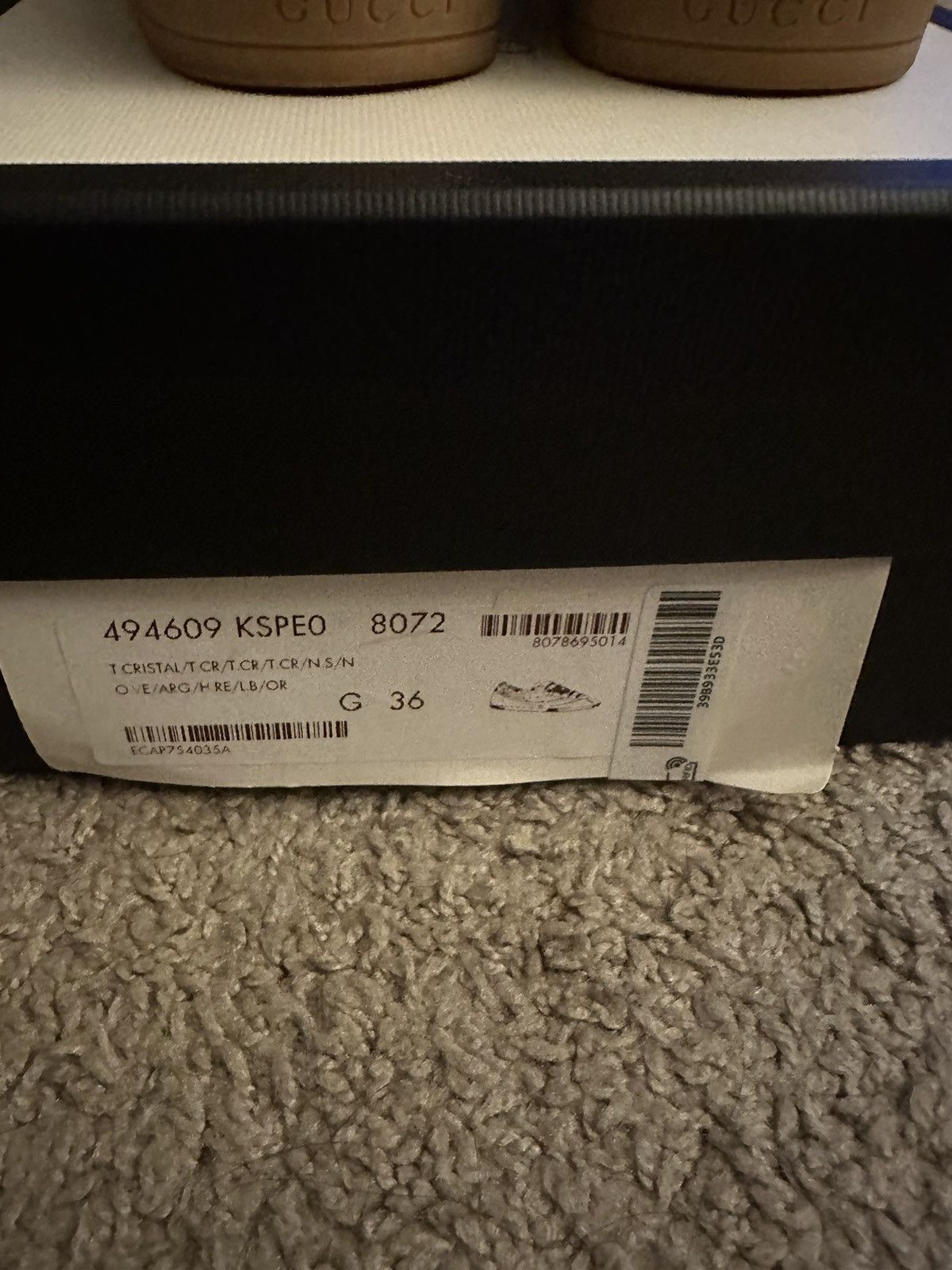 Gucci Gucci crystal limited edition sneakers Size US 6 / IT 36 - 8 Thumbnail