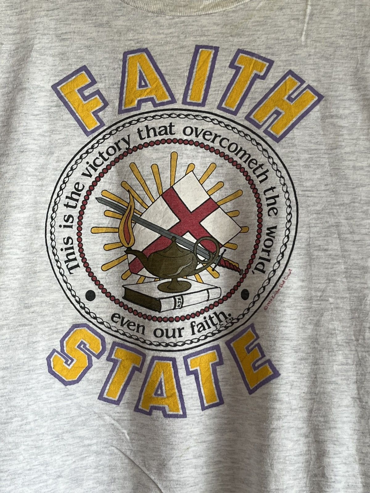 Vintage Faith state ft84 Size US XL / EU 56 / 4 - 2 Thumbnail