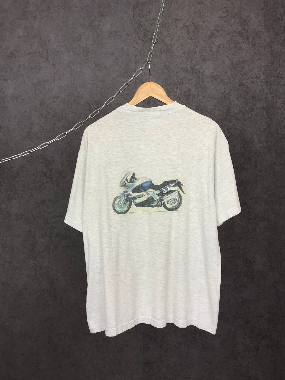 BMW × Hanes × Vintage BMW vintage overprinted Hanes racing moto tee Size US XL / EU 56 / 4 - 1 Thumbnail