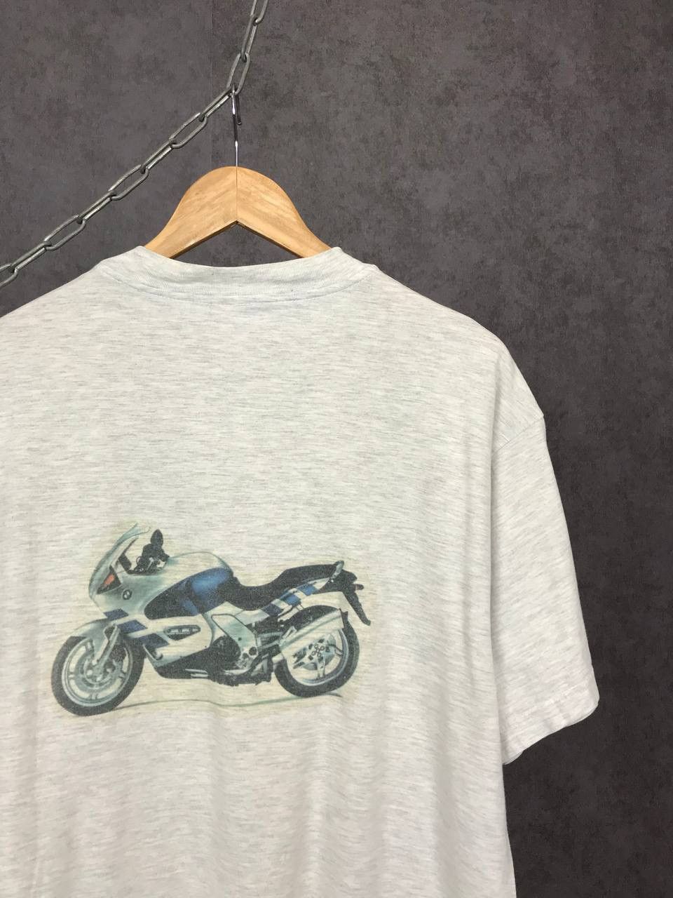 BMW × Hanes × Vintage BMW vintage overprinted Hanes racing moto tee Size US XL / EU 56 / 4 - 4 Thumbnail