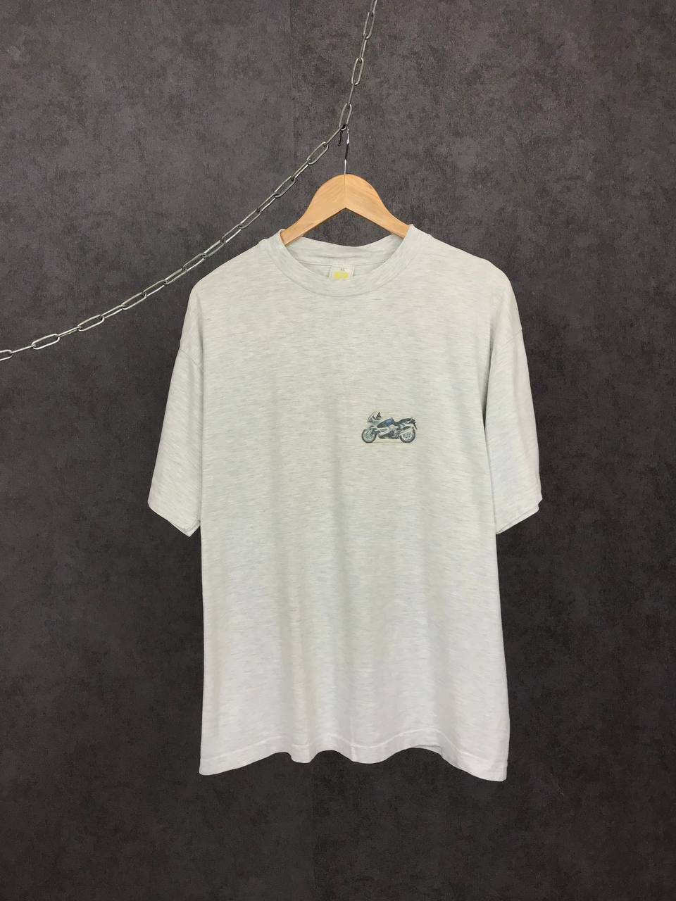 BMW × Hanes × Vintage BMW vintage overprinted Hanes racing moto tee Size US XL / EU 56 / 4 - 2 Thumbnail